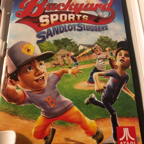 Nintendo Wii - Backyard Sports Sandlot Sluggers Complete Tested - Picture 4 of 5
